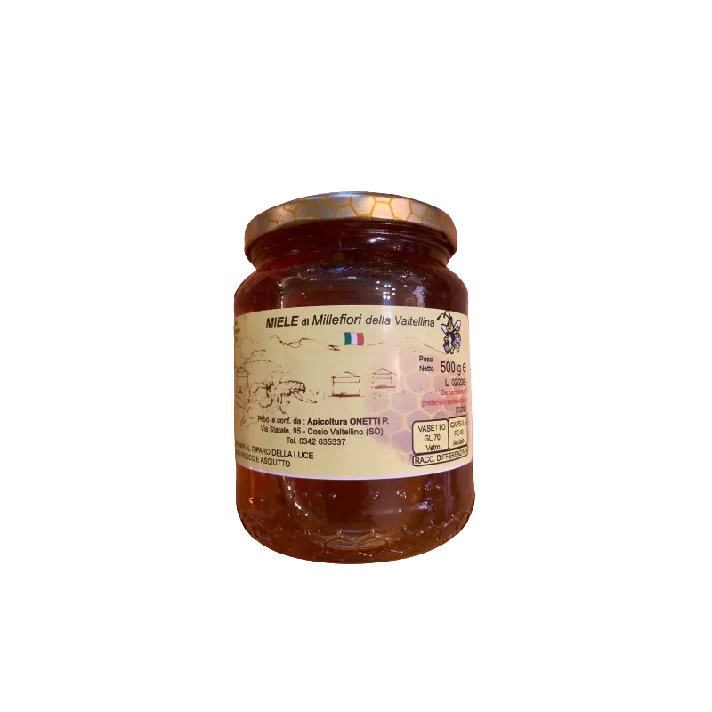 Mixed flower honey 1/2 kg