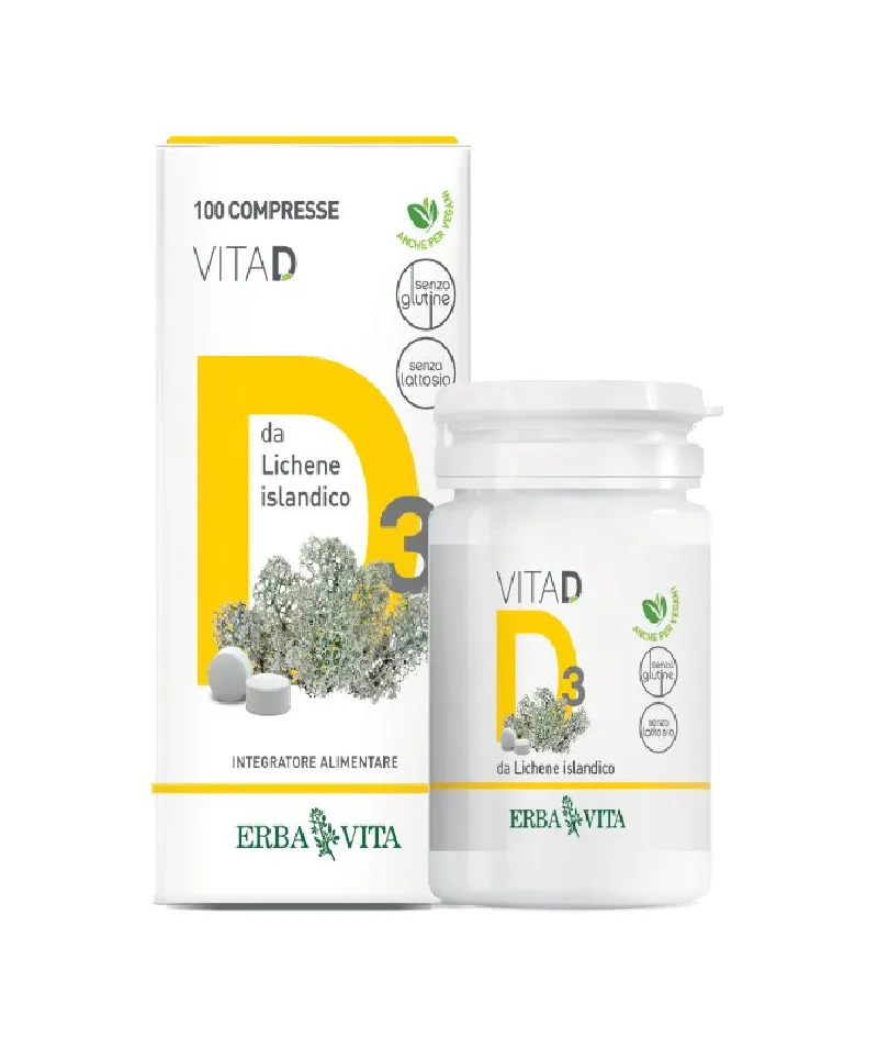 VITA D from Icelandic lichen - 100 orosoluble tablets