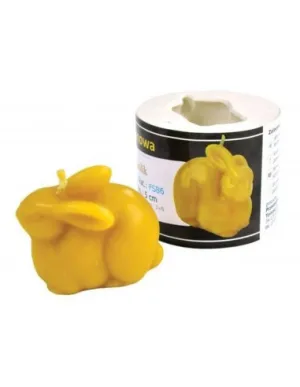 Moule en silicone pour bougie avec Lapin