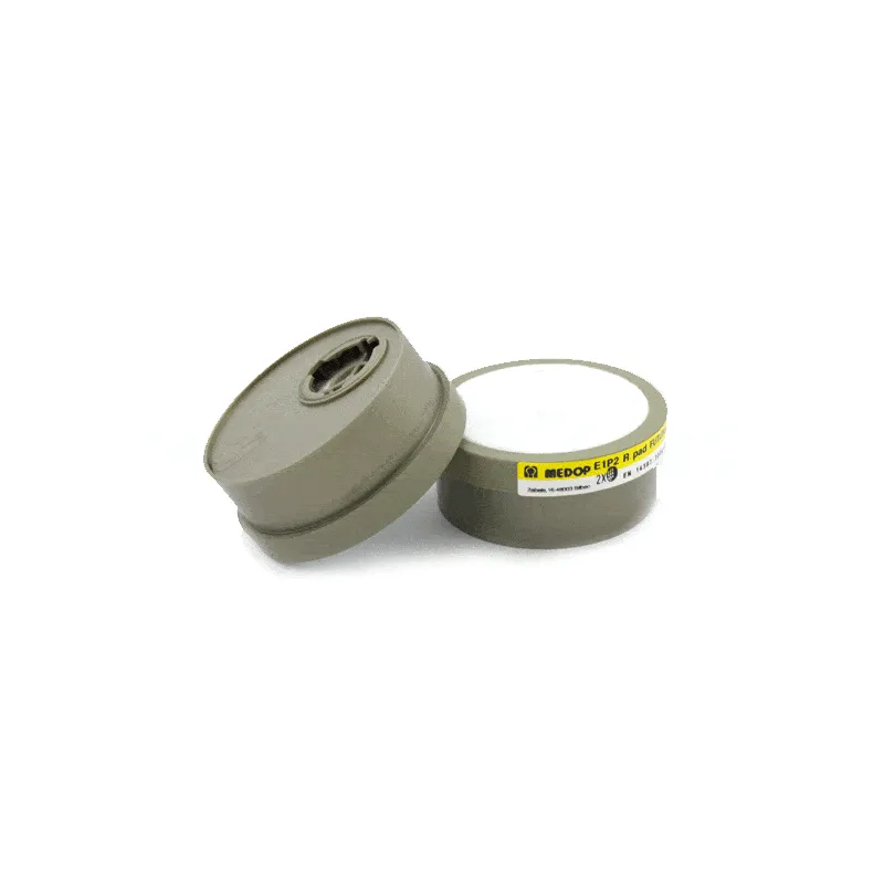 Abek1 filters (pair) against gases, organic vapors, bayonet attachment, formic acid