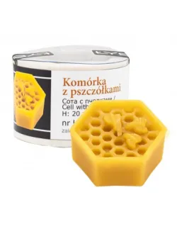 Silikonform für Kerze Zelle mit Bienen