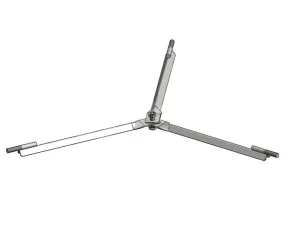 Fissaggio a stella in inox per gambe smielatori diam. 525 mm