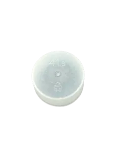 Plastic vacuum drip feeder cap