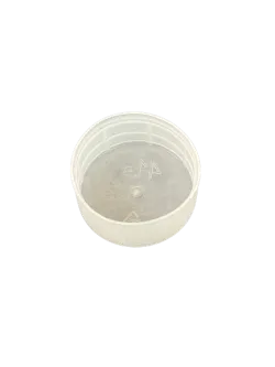 Plastic vacuum drip feeder cap