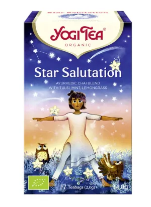 Star Salutation organic infusion - 17 bags 
- yogi tea