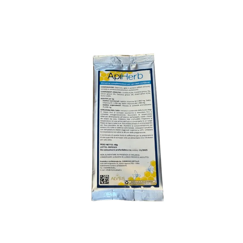 Apiherb 40 g - alimento complementario para familias de abejas