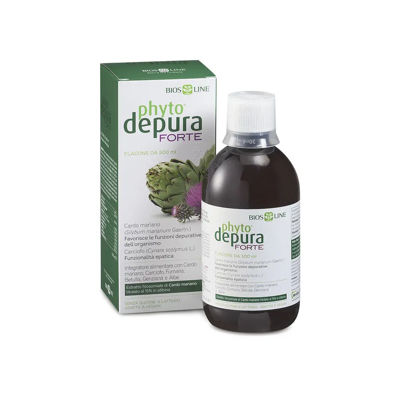 PhytoDepura Forte - complemento alimenticio depurativo - 500 ml