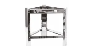 Disassembled stand for 50kg stainless steel ripener