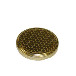 Capsule twist off TO 70 for glass jar - mouth 70 mm - Beehive - box of 1190 pieces