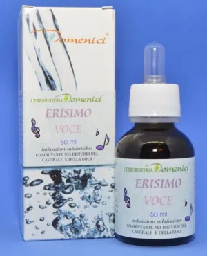 Erisimo pour la santé vocale gouttes 
50 ml