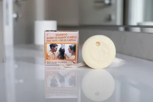 Shampoing solide au beurre de karité et au miel