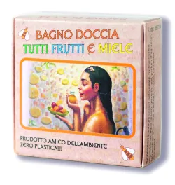 Bagno Doccia solido Tutti i Frutti e miele