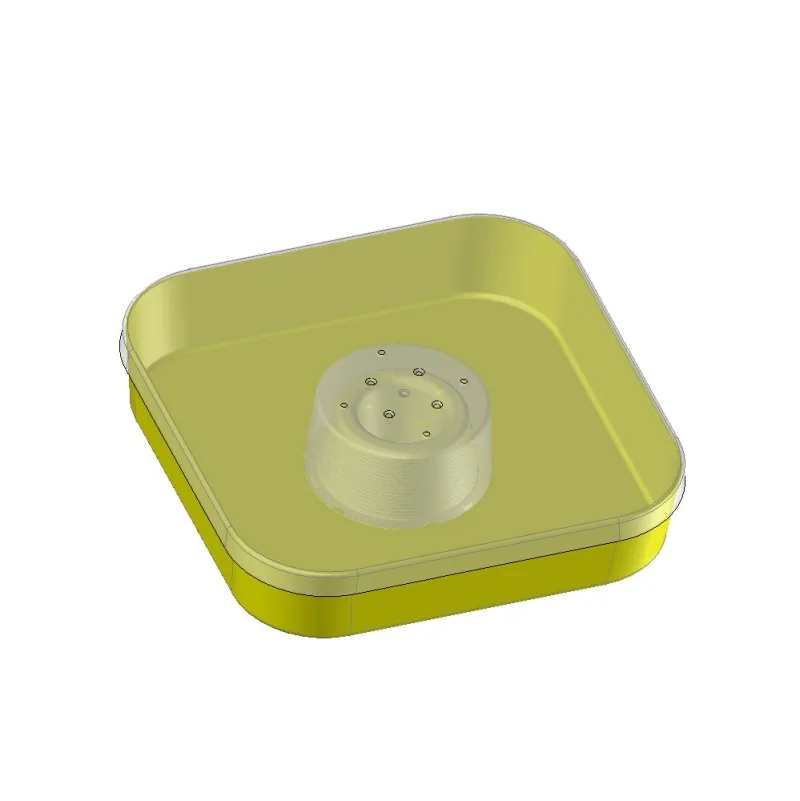 2 liter square plastic feeder