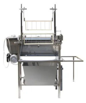 Semi - Automatic Uncapper, Incl.Table For Empty Frames 1m Long, Hot Water Heating System