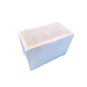 Plastic transport lid for styrofoam beehive d.b. 6 frames