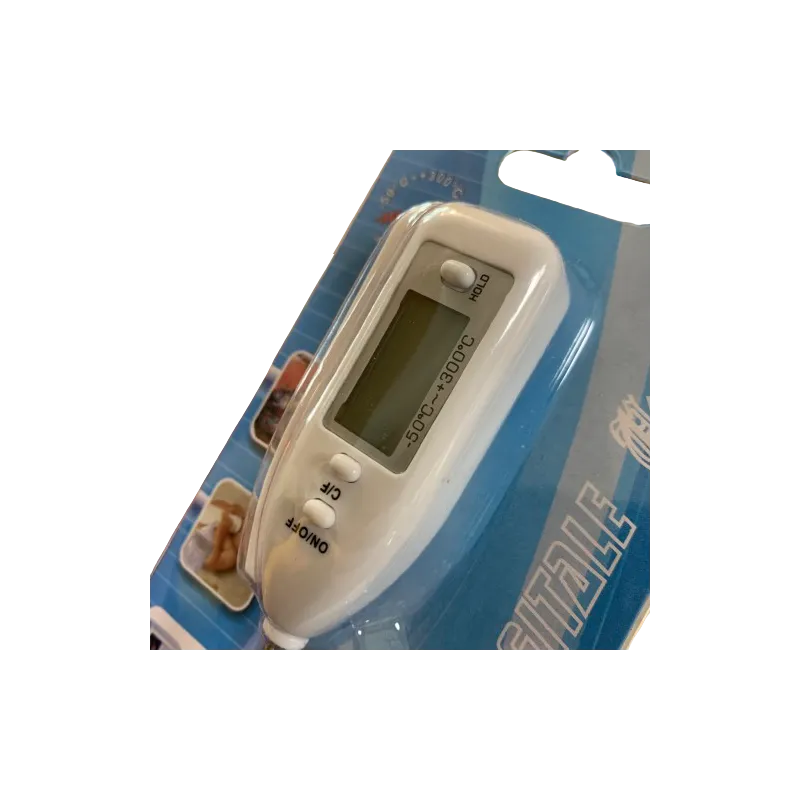 Digital thermometer with stainless steel probe