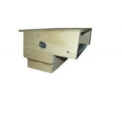 Wood pollen collector trap for dadant beehive b. standard 10 frames