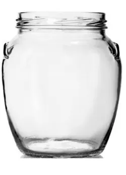 Orcio glass jar 580 ml with twist-off capsule TO82