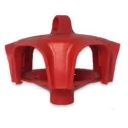 Piège pot piège ROUGE pour Drosophile Suzukii pour pots type miel de 1 kg (paquet de 2 pièces)