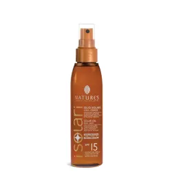 Natures Aceite Solar Rostro y Cuerpo SPF 15 - 150ml