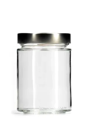 Alice glass jar 314 ml with cap deep h14 to 70