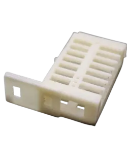 Extendable plastic brood block cage