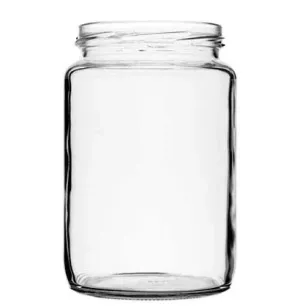 Smooth glass jar for honey 1kg - 773 ml - with t82 twist-off capsule