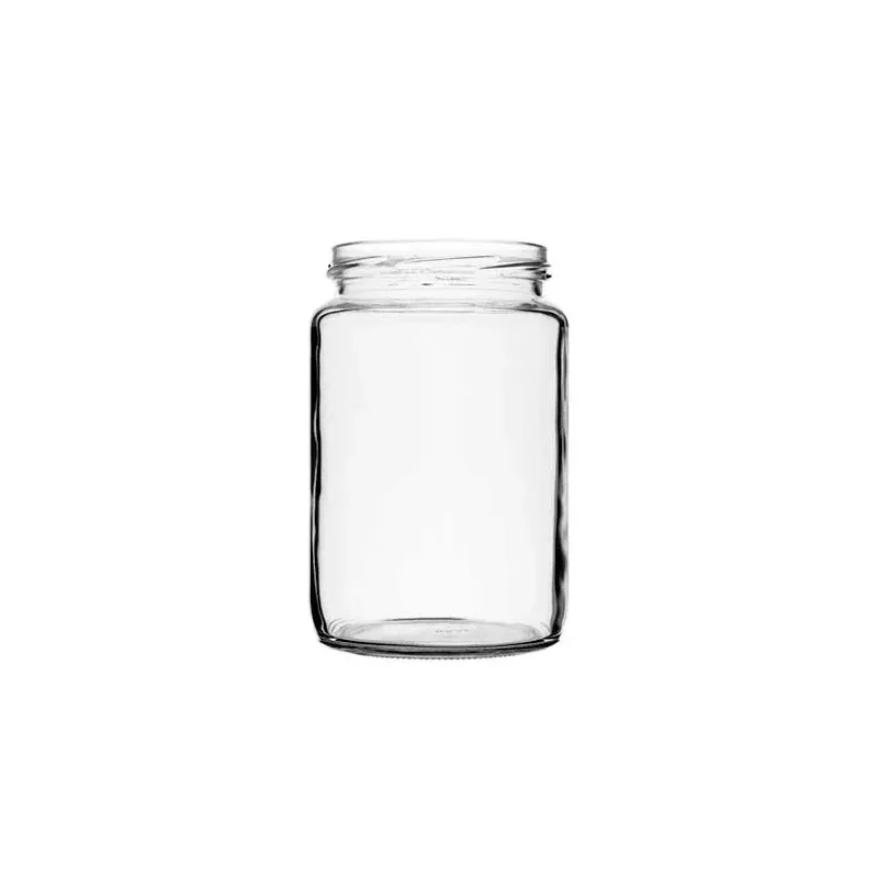 Smooth glass jar for honey 1kg - 773 ml - with t82 twist-off capsule