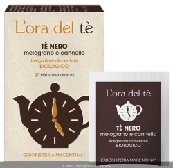 Tè nero melograno e cannella (erboristeria magentina) 20 filtri