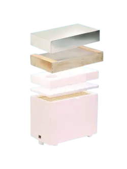 Polystyrene Beehives d.b. 6 honeycombs lightweight cheap