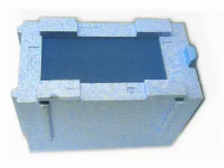 Bienenbeute d.b. 6 eps polystyrolrahmen mit äußeren abstandshaltern