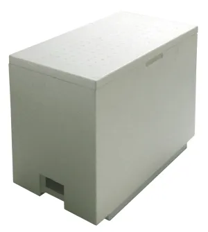 Beehives d. b. 6-frame white high-density polystyrene honeycomb with anti-varroa bottom