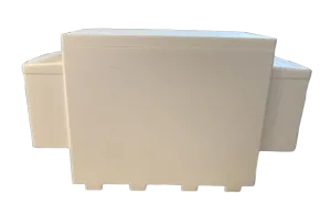 Beehives d. b. 6-frame polystyrene honeycomb divided into 2 high-density with double feeder