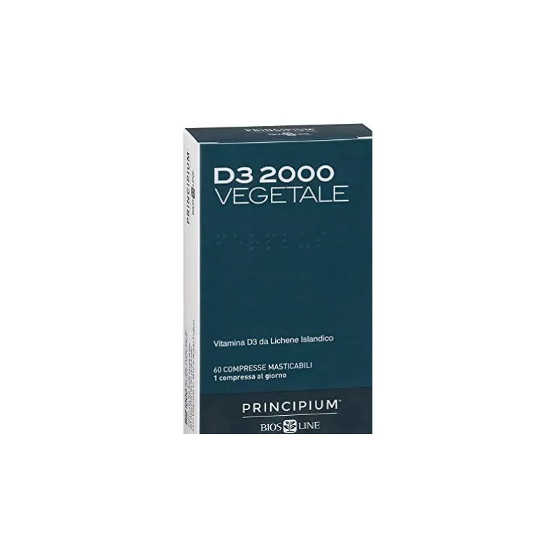 Principium d3 2000 chewable - vitamin d3 and Icelandic lichen