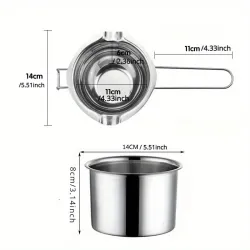 Bain-marie melting pot kit