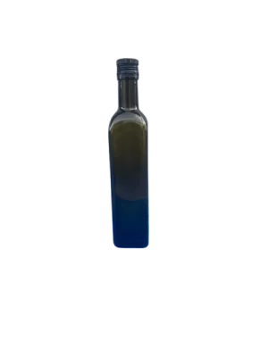 Aceitera Marasca en vidrio verde antiguo 500 ml