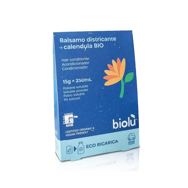 Balsamo districante calendula BIO - Eco-ricarica in polvere solubile 25 g