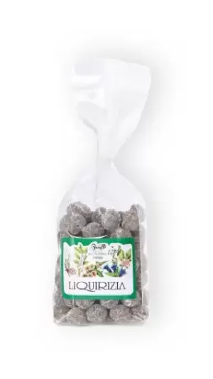 Caramelos mignon de menta y regaliz - 
Bolsa 125g