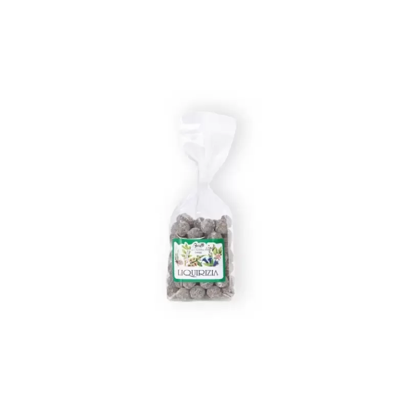 Caramelos mignon de menta y regaliz - 
Bolsa 125g