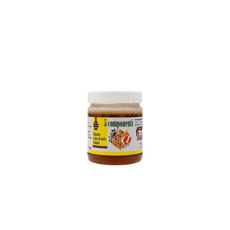 5 components - Italian honey-based food 250 g