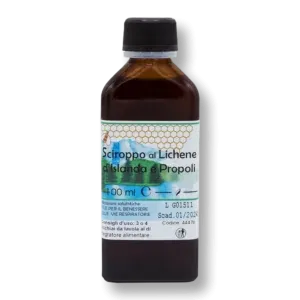 Sciroppo di lichene d'islanda e propoli - 100 ml