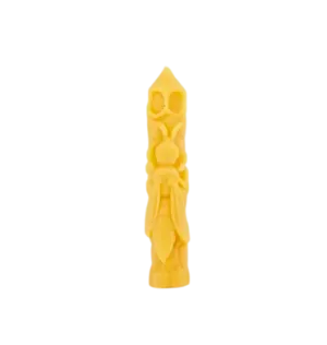 Beeswax candle