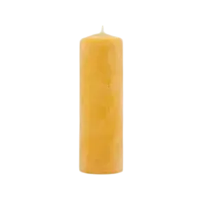 High smooth beeswax-based candle