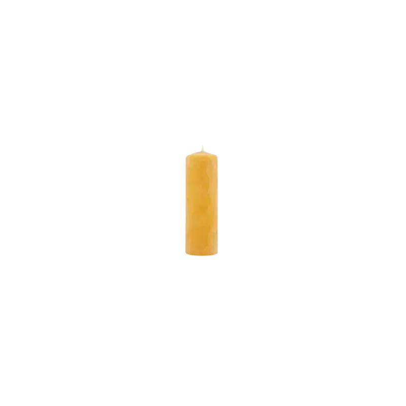 High smooth beeswax-based candle