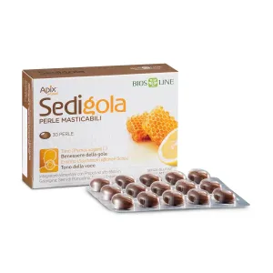 Apix propolis sedigola chewable pearls - 30cps