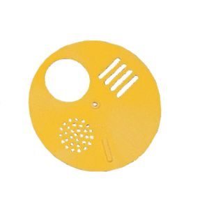 Plastic disc 4 positions for hole closure beehives