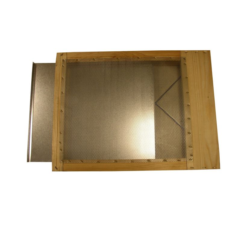 Fond de ruche ventilation totale pour ruche nomadisme D.B. 10 cadres