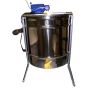 LANGSTROTH MOTOR TANGENTIAL HONEY EXTRACTOR for 4 honeycombs with stainless steel basket