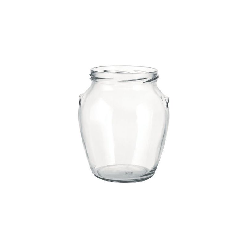 Glass jar ORCIO 106 ml with TWIST-OFF CAPSULE T53