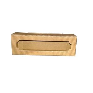 CARDBOARD BOX for 4 honey jar of 50 g (brown)